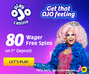 www.PlayOJO.com - Get 50 free spins paid in cash!